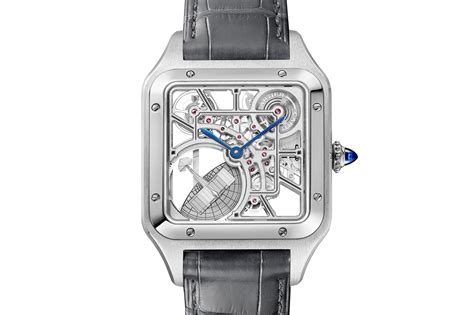 santos dumont black cartier|cartier santos dumont skeleton price.